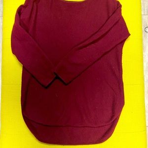 Classic Charter Club Cashmere Sweater - Maroon